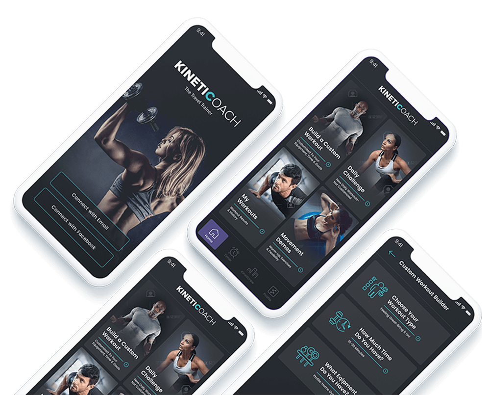 KinetiCoach fitness app
